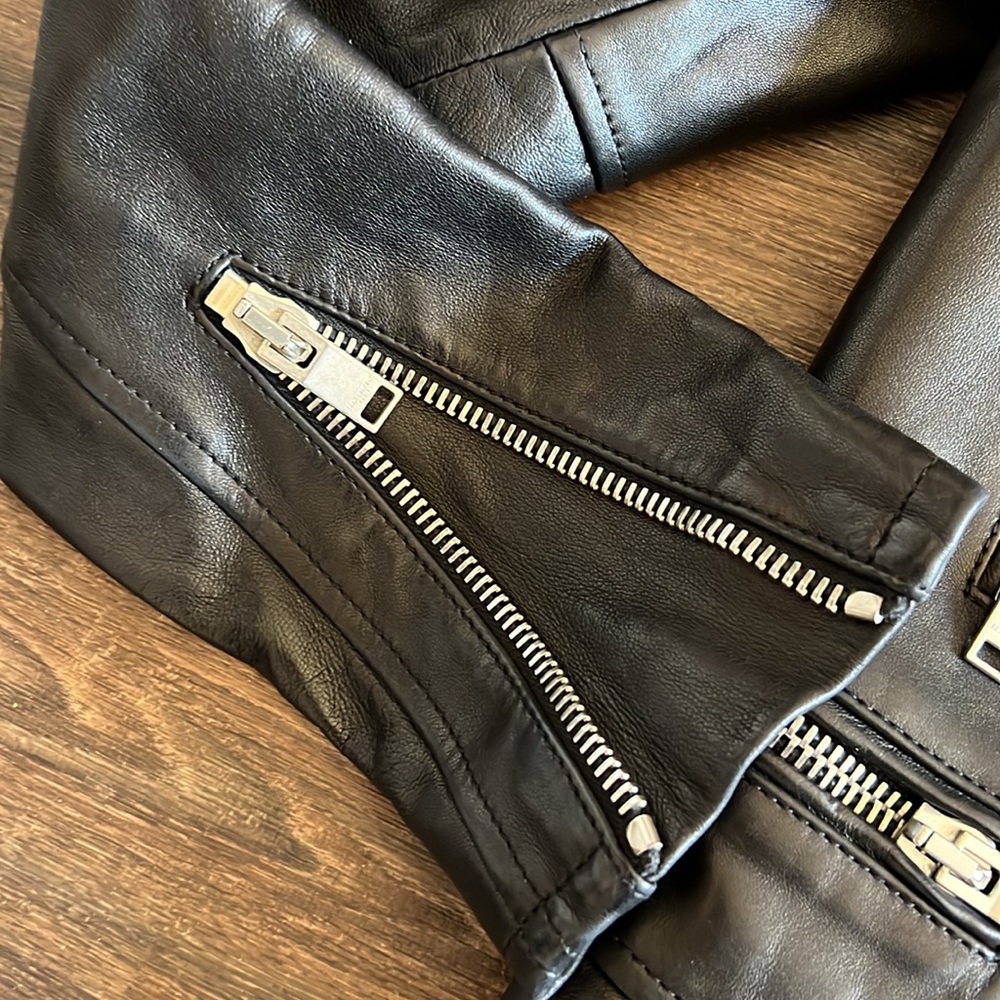 Saint Laurent Leather Jacket - Picture 6 of 16